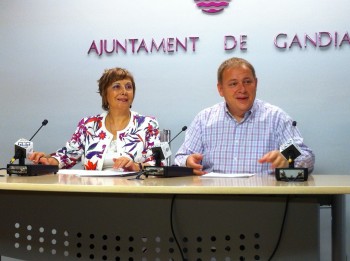 José Manuel Orengo y Liduvina Gil durante la rueda de prensa José Manuel Orengo y Liduvina Gil durante la rueda de prensa
