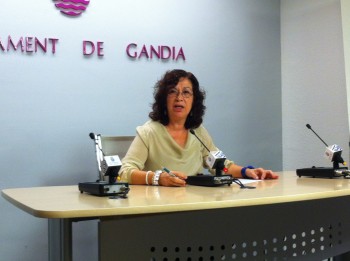 Ana Garcia durante la rueda de prensa Ana Garcia durante la rueda de prensa