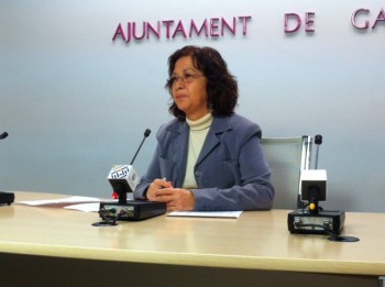 Ana Garcia durante la rueda de prensa Ana Garcia durante la rueda de prensa