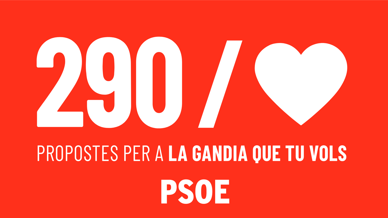 290 mesures PSPV-PSOE